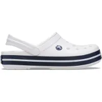 Crocs Sandalen 'Crocband' donkerblauw / wit