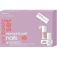 Alessandro Striplac UV Basic Set + Colour Normal & Soft Nails Gel Nagellak 1 st