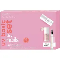 Alessandro Striplac UV Basic Set + Colour Dry Nails Gel Nagellak 1 st