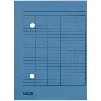 Falken Dossiermap Circulatie A4 Blauw Karton 22 x 31,8 cm 100 Stuks