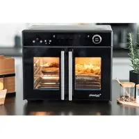 Steba AF 24 TRI-Zone: Luchtfriteuse-oven met 24 liter inhoud, 1500 watt vermogen, 10 programma's en heteluchtfunctie