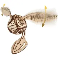 Ugears 3D Modelbouw - Golden Snitch - Harry Potter - Mechanisch Bouwpakket Hout - Educatief Speelgoed