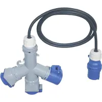 Pce 9532020js CEE-stroomverdeler 230 V/AC 16 A