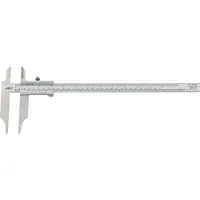 Helios preisser Werkplaatsschuifmaat | 500 mm | met meetpunten | snavellengte 150 mm | 1 stuk - 0234508 0234508