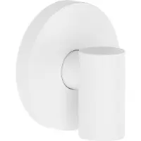 Hansgrohe FixFit Fine S - Wandaansluitbocht, mat wit 28882700
