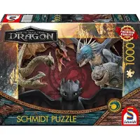 Schmidt Het temmen van draken wordt nu eenvoudig: Dragons are Real (1000 stukjes)