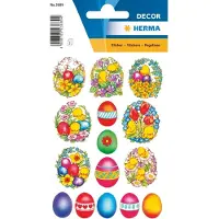 Herma Stickers bloemen & kuikens - 10 stuks