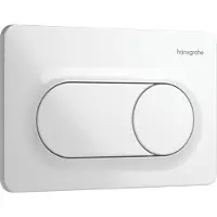 Hansgrohe iFrame Original S drukplaatvoor dual flush wit