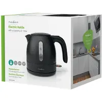 Nedis KAWK300EBK, 1 liter, 2150 W, Zwart, Kunststof, Waterniveau-indicator, Draadloos