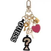 GUESS Sleutelhanger met Logodetail Model 'Multi Charm'