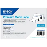 Epson C33S045533 premium matte label 102mm x 152mm (origineel)