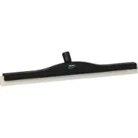 Vikan 7764-9 klassieke vloertrekker 60cm zwart, flexibele nek, wit cassette