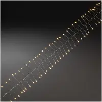 Konstsmide 1465-890 Micro-lichtketting Binnen werkt op batterijen Aantal lampen 60 LED Barnsteen Verlichte lengte: 1 m