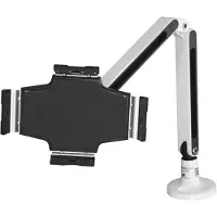 StarTech.com Bureau ondersteuning voor tablet - - Verstelbare arm - Staal - Wit - 9" tot 11"