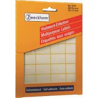 Avery Zweckform AVERY Universele etiketten 3319 Permanent klevend Wit 29 x 18 mm 30 Vellen à 32 Etiketten