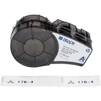 Brady M21-136-499 tape nylonweefsel zwart op wit 38,10 mm x 19,05 mm (origineel)