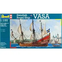 Revell 1/150 Swedish Regal Ship VASA
