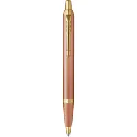 Parker IM Writing Rituals balpen | Verfrissend oranje Afwerking met kleurverloop en gouden details | medium penpunt | blauwe inkt | geschenkverpakking