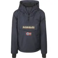 Napapijri Tussenjas 'Rainforest Next' champagne / marine / donkerrood / wit