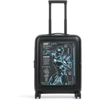 American Tourister Trolley 'Dashpop Marvel' hemelsblauw / zwart / wit