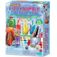 4M Wetenschap En Spel - Bruisend Bellen - En Kleurenlabo - Duo Pack - 25 Projecten - KidzLabs - 5 Jaar