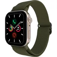Cazy horlogebandje geschikt voor Apple Watch Bandje (Urban Textura) - Smartwatchbandjes - Universeel bandje geschikt voor Apple 38/40/41/42 mm - Groen