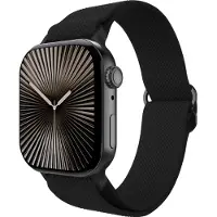 Cazy horlogebandje geschikt voor Apple Watch Bandje (Urban Textura) - Smartwatchbandjes - Universeel bandje geschikt voor Apple 38/40/41/42 mm - Zwart