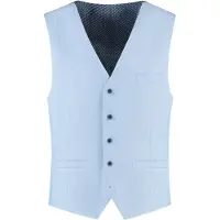 Gents - Gilet / Vest heren - - Polyblend - Blauw - Maat 50/50