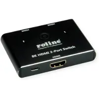Roline HDMI-switch Ultra HD-geschikt Zwart
