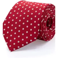 Gents - Stropdas - Stropdas heren - Zijde - Rood