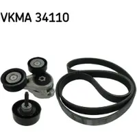 Skf Multiriem set VKMA 34110 SKF voor o.a. FORD