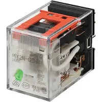 Omron MY4 14-Pin 4PDT Relais 6A 12VDC Met Indicator - MY4 5714A