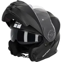 Acerbis Serel Solid Mat Zwart Systeemhelm Maat S