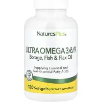 NaturesPlus , Ultra Omega 3/6/9, 120 Softgels