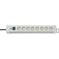 Brennenstuhl Premium-Line stekkerdoos 8-voudig lichtgrijs 3m H05VV-F 3G1,5