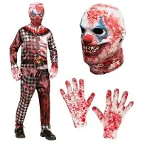 Widmann Kwaadaardige clown kostuum Mila kinderen