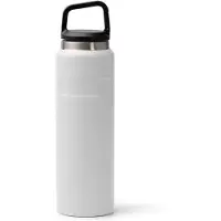 Roly Witte thermosfles 550ml, RVS, ingebouwde karabijnhaak in dop