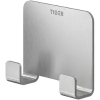Tiger Shavy - Scheermeshouder - Handdoekhaakjes Zelfklevend - Zonder Boren - RVS geborsteld