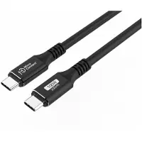 Microconnect USB3.2CC01.5 USB-kabel USB 3.2 Gen 2x2 1,5 m USB C Zwart