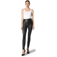 Wolford Edie Forming Legging Broeken Dames - Zwart - Maat 38