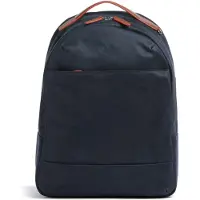 Jump Rugzak 'Uppsala ' donkerblauw / bruin / bloedrood
