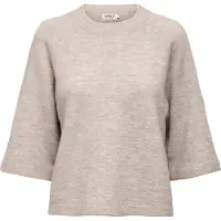 ONLY Carmakoma Carsimoni Gebreide Trui Dames Beige Xl-54