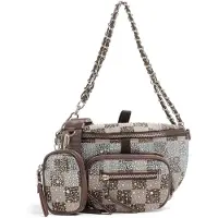 Steve madden Schoudertas 'Bmax-12' bruin / cappuccino