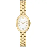 Emporio Armani Analoog horloge goud / wit