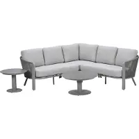 Garden Impressions Ryan loungeset 5-delig - Liam loungetafels