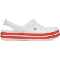 Crocs Clogs rood / wit