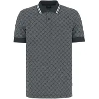 JOOP! Shirt navy / duifblauw / wit