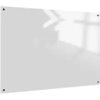 Ivol Frameless glassboard Premium - Wit - 100x200 cm