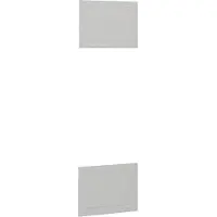 Vicco R-Line Keukenfront – 59.6 x 76.6 cm meubelfront voor de magnetronombouwkast Wit Landhuis