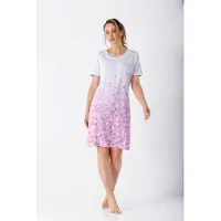 Hajo nachthemd roze confetti | Maat 48/50